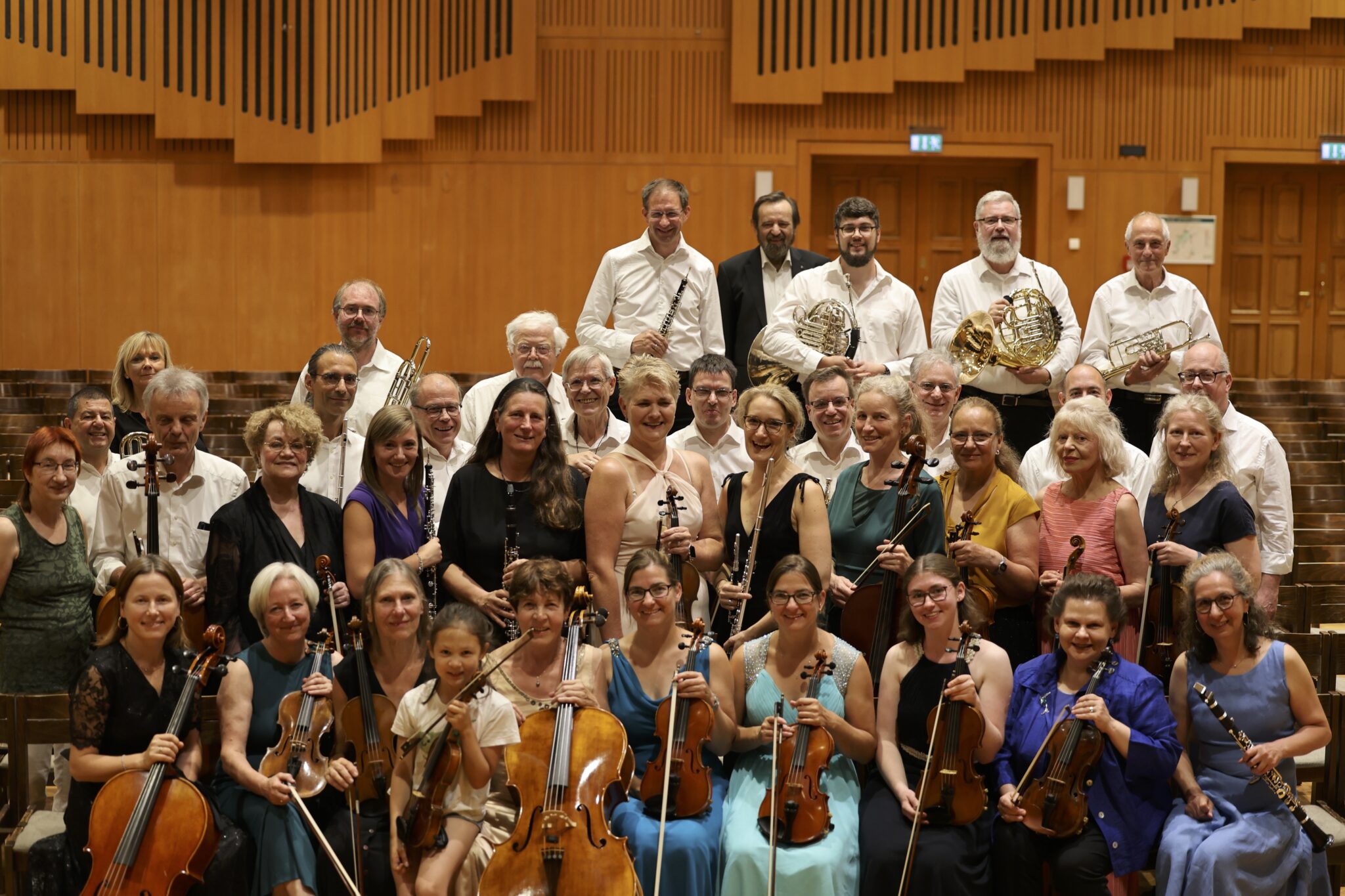 Foto des Karlsfelder Sinfonieorchesters vom Juli 2023.